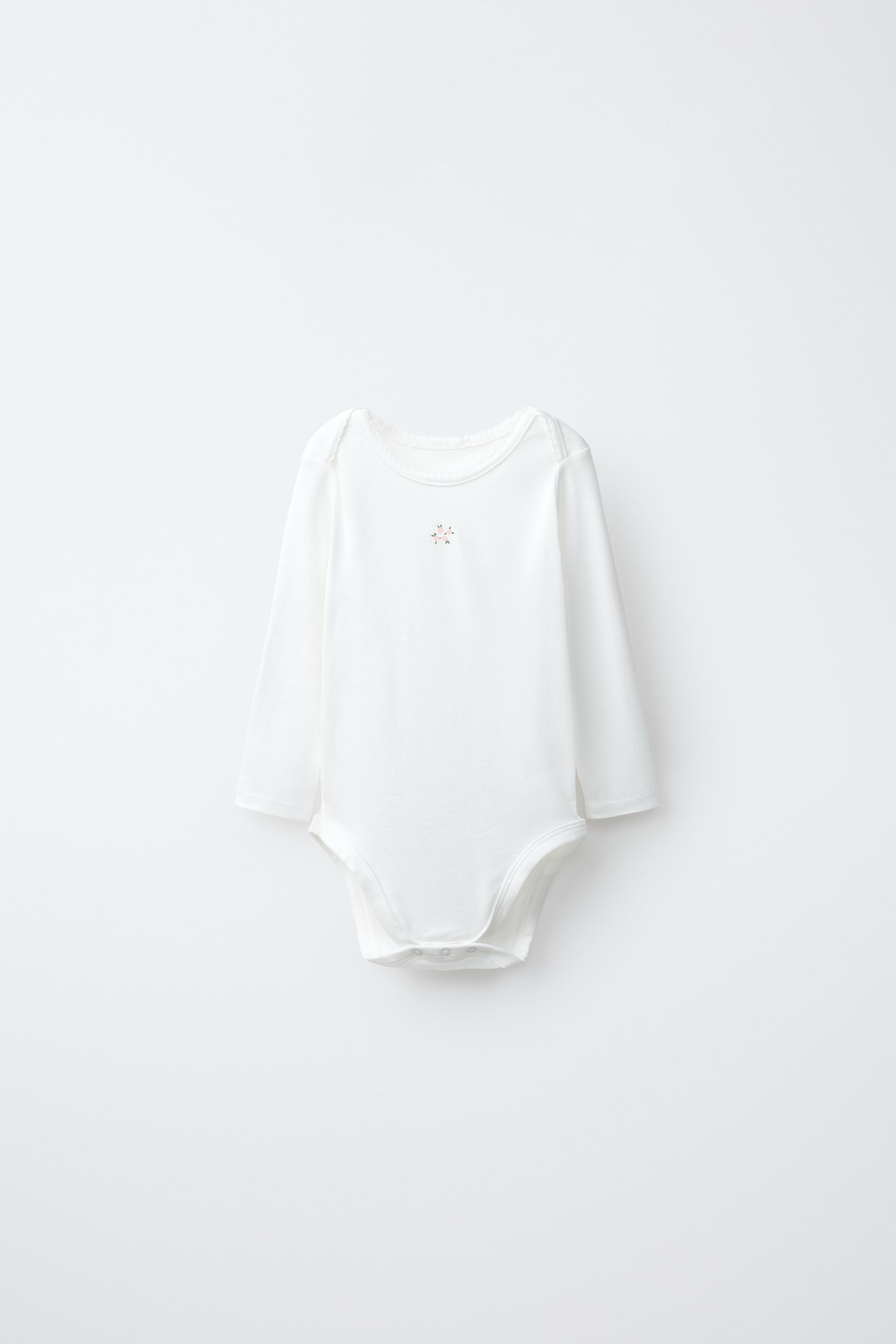 FIVE-PACK FLORAL BODYSUITS